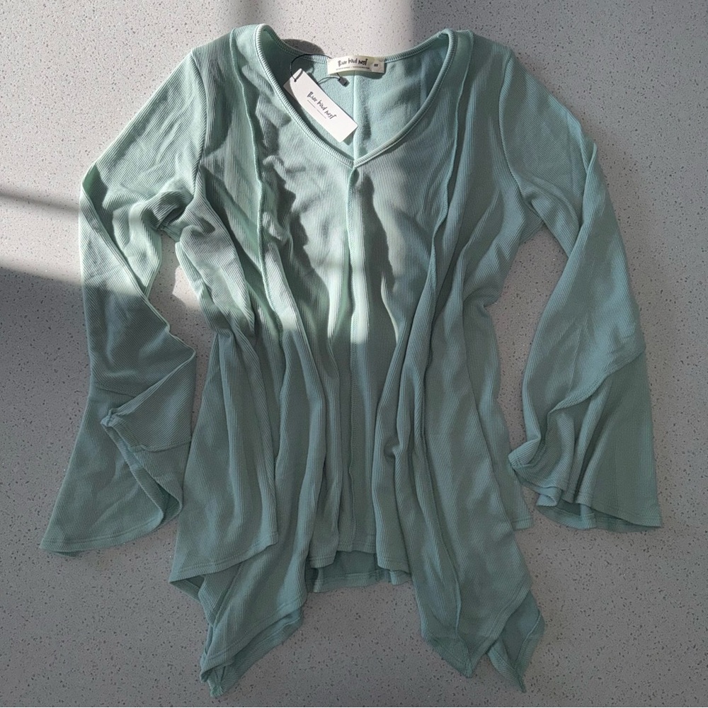 TBN Golden Hour Long Bell Sleeve Top